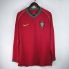 2006 Retro Long Sleeve Portugal Home Football Shirt