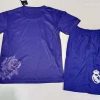 2024/2025 Real Madrid Y-3 Special Edition Purple Football Shirt Kids Size Suit