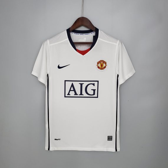 2008/2009 Retro Manchester United Away Football Shirt
