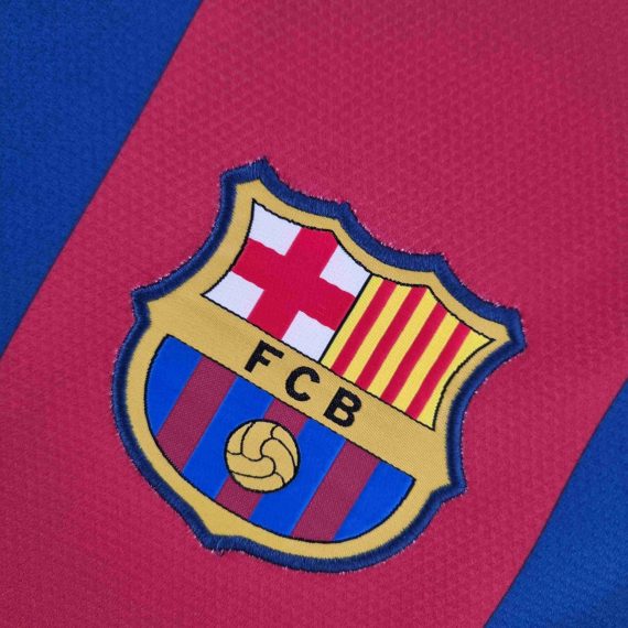 2010/2011 Retro Long Sleeve Barcelona Home Football Shirt