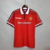 1998/1999 Retro Manchester United Home Football Shirt