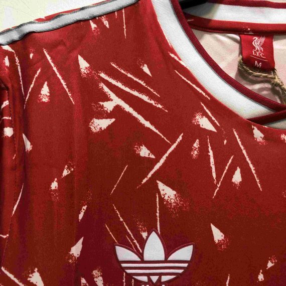 1989/1991 Retro Long Sleeve Liverpool Home Football Shirt