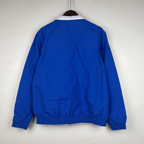 2023/2024 Lyon Reversible Windbreaker Blue-white Soccer Jersey