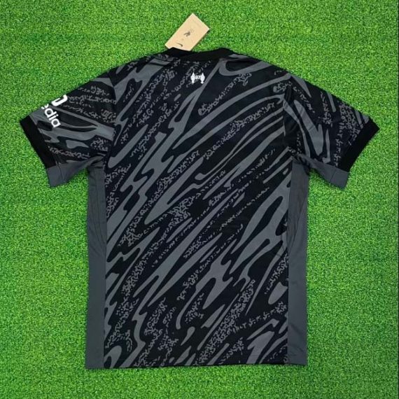 2024/2025 Liverpool Goalkeeper Black Soccer Jersey