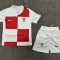 2024 Croatia National Team Home Football Shirt Kids Size Suit