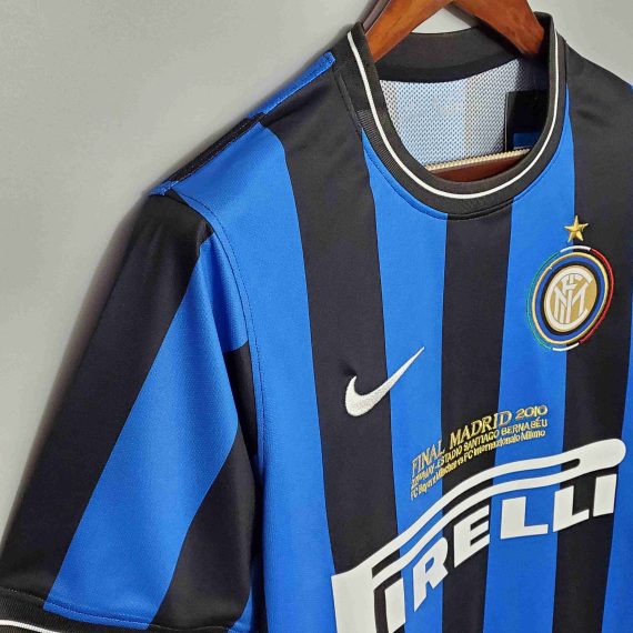 2009/2010 Retro Internazionale Milan Home Football Jersey