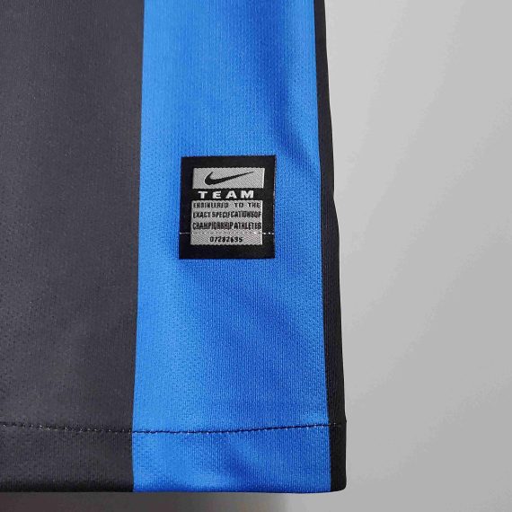2009/2010 Retro Internazionale Milan Home UEFA Champions League Edition Football Jersey