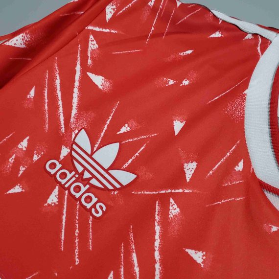 1989/1991 Retro Liverpool Football Shirt Home