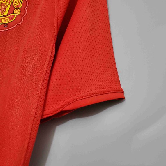 2007/2008 Retro Manchester United Home Champions League Edition Football Shirt