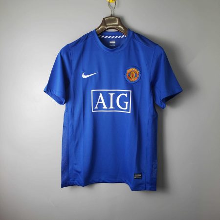 2007/2008 Retro Manchester United Football Shirt Away