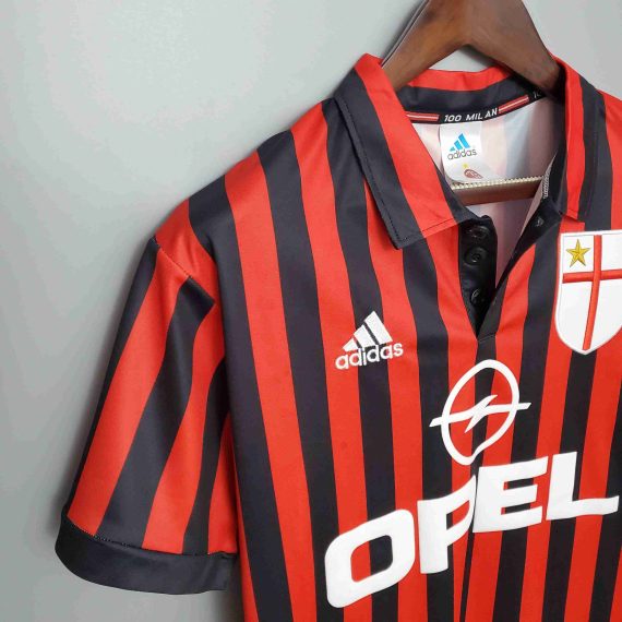 1999/2000 Retro AC Milan Home Football Shirt