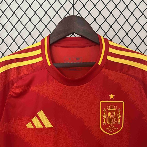 2024 Spain Home Football Shirt