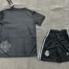 2024/2025 Real Madrid Y-3 Special Edition Black Football Shirt Kids Size Suit