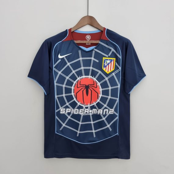 2004/2005 Retro Atletico Madrid Away Soccer Jersey