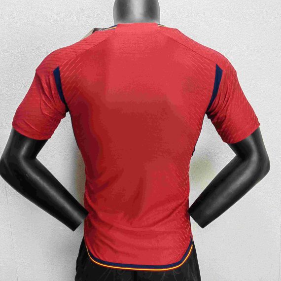 2022 FIFA World Cup Player Version Spain Home Soccer Shirt
