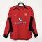 2002-2004 Retro Long Sleeve Manchester United Home Football Shirt
