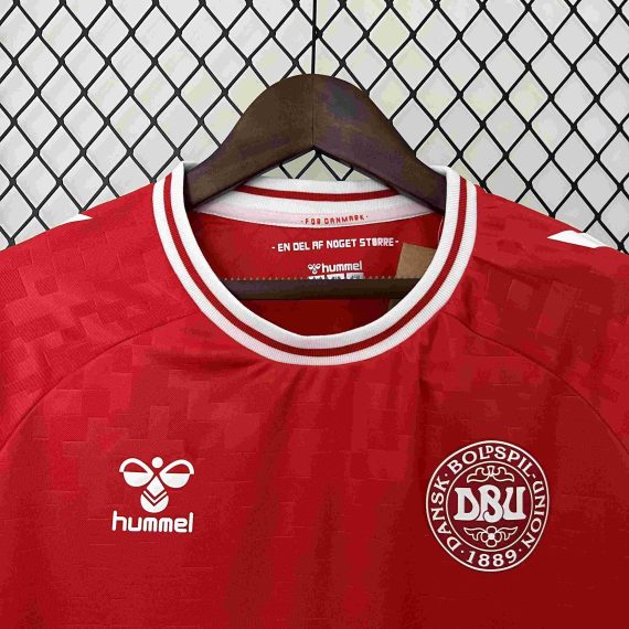2024 Denmark National Team Home Football Shirt