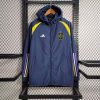 2023 Spain WindbreakerNavy blue Soccer Jersey