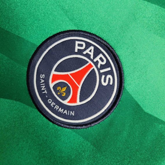 2023/2024 Long Sleeve Psg Paris Saint-Germain Goalkeeper Green Football Shirt