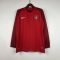 2016 Retro Long Sleeve Portugal Home Football Shirt