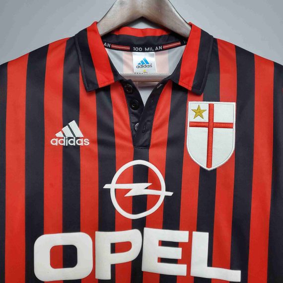 1999/2000 Retro AC Milan Home Football Shirt