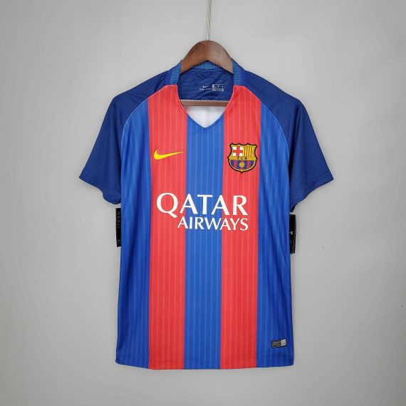 2016/2017 Retro Barcelona Football Shirt Home
