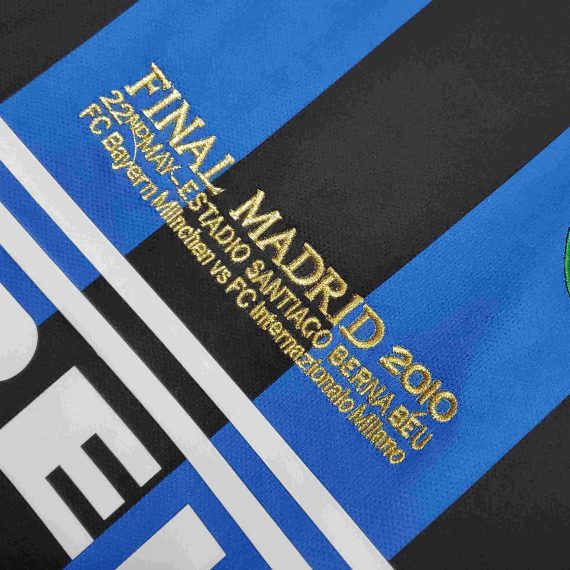 2009/2010 Retro Internazionale Milan Home Football Jersey