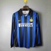 1998/1999 Retro Long Sleeve Internazionale Milan Home Football Jersey