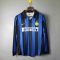 1998/1999 Retro Long Sleeve Internazionale Milan Home Football Jersey