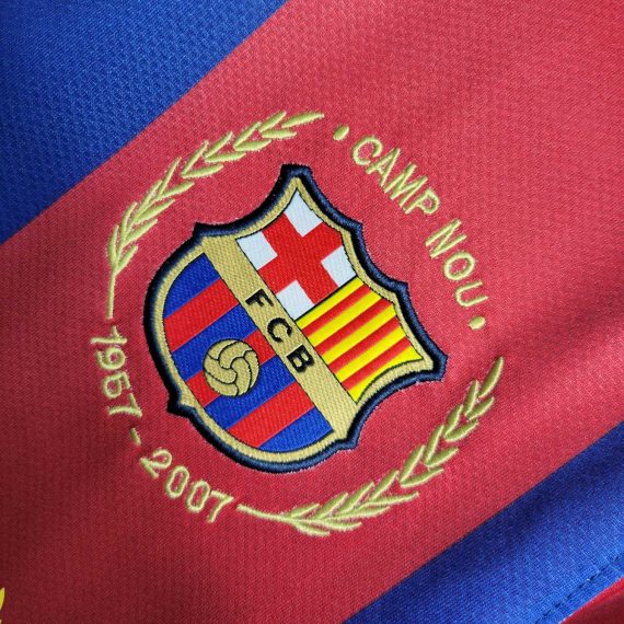 2007/2008 Retro Barcelona Football Shirt Home