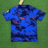 2023 England National Team Training Wear Blue Football Shirt