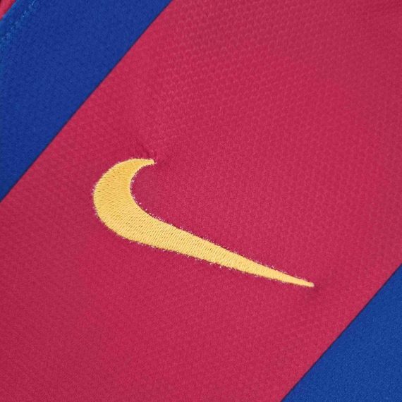 2010/2011 Retro Long Sleeve Barcelona Home Football Shirt