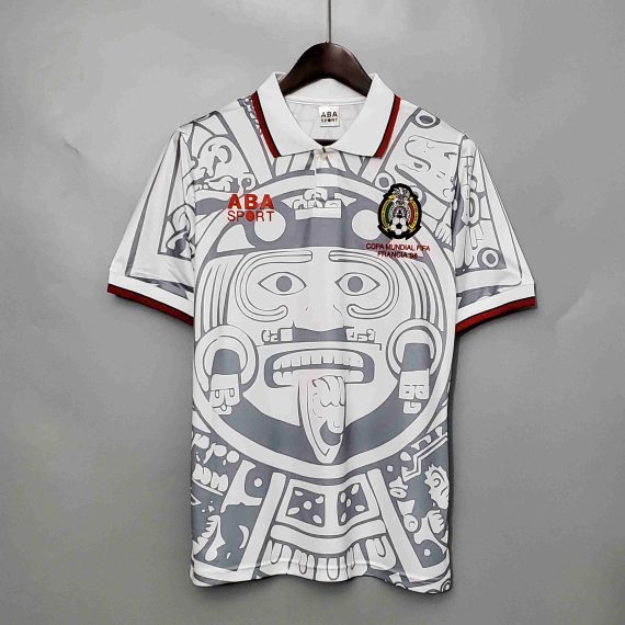 1998 Retro Mexico Soccer Jersey Away