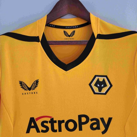 2022/2023 Wolverhampton Wanderers Home Football Shirt