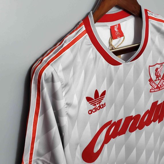 1989/1991 Retro Liverpool Away Football Shirt
