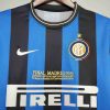 2009/2010 Retro Internazionale Milan Home UEFA Champions League Edition Football Jersey