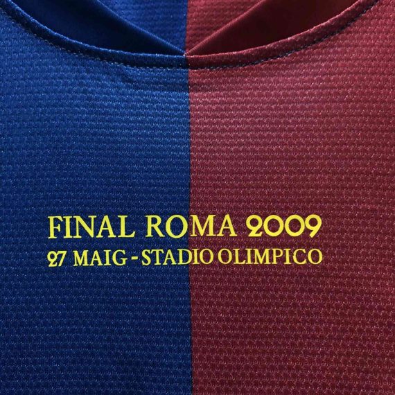 2008/2009 Retro Barcelona Football Shirt Home Champions League