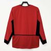 2002-2004 Retro Long Sleeve Manchester United Home Football Shirt