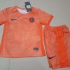 2023 Netherlands Home Football Shirt Kids Size Suit