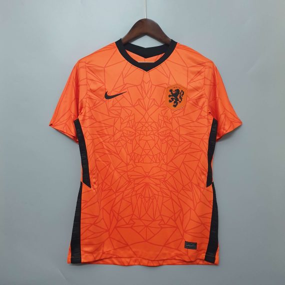 2020 Netherlands Red Home Soccer Shirt