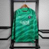 2023/2024 Long Sleeve Psg Paris Saint-Germain Goalkeeper Green Football Shirt