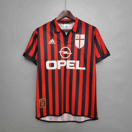 1999/2000 Retro AC Milan Home Football Shirt