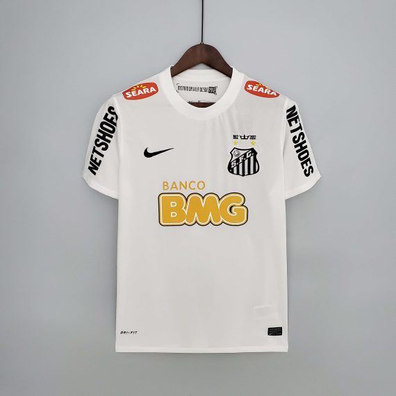 2012 Retro Santos Home Soccer Jersey