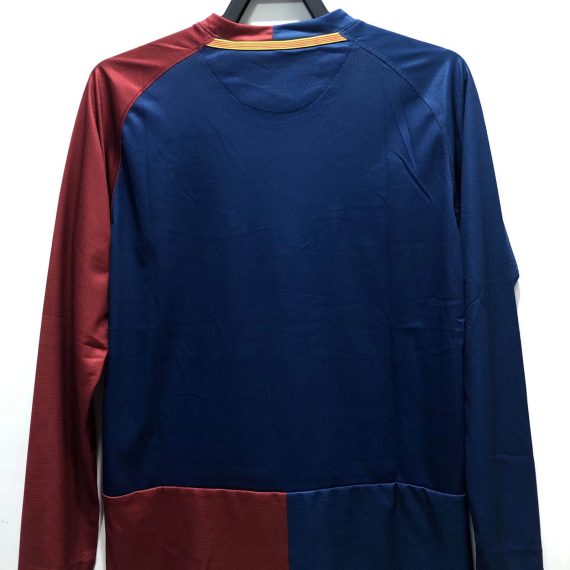 2008/2009 Retro Long Sleeve Barcelona Football Shirt Home Champions League