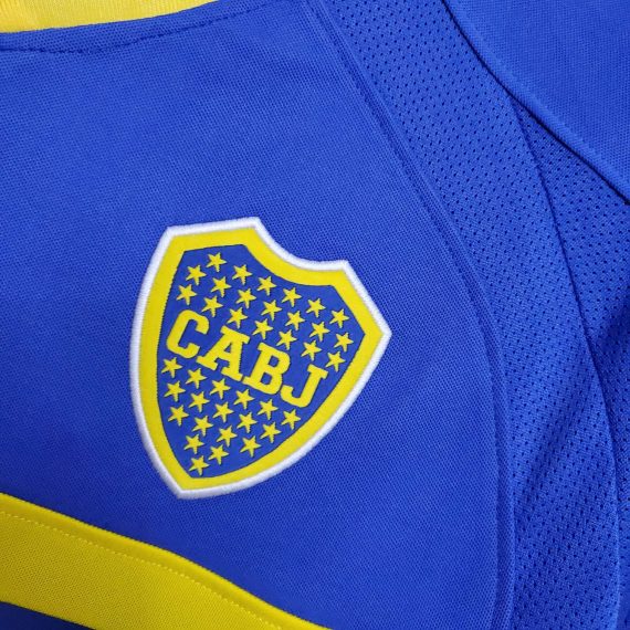 2003/2004 Retro Boca Juniors Home Football Jersey