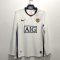 2008-2009 Retro Long Sleeve Manchester United Home Football Shirt