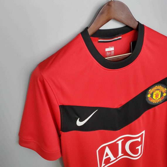 2009/2010 Retro Manchester United Home Football Shirt