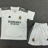2024/2025 Real Madrid Home Football Shirt Kids Size Suit