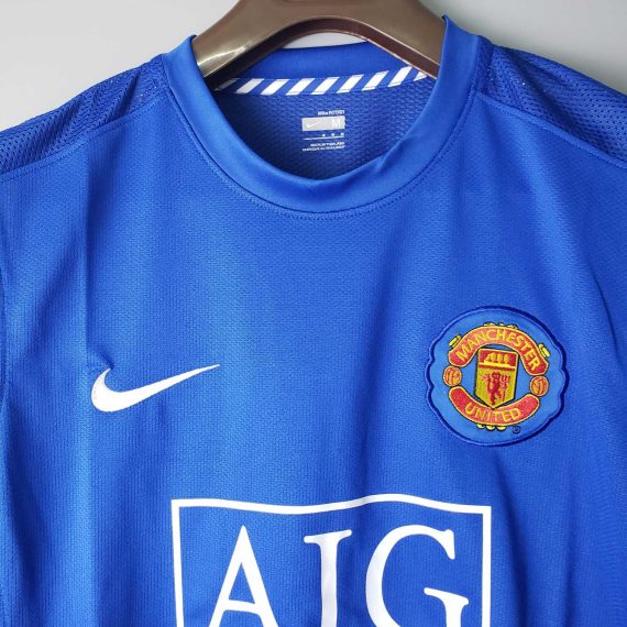 2007/2008 Retro Manchester United Football Shirt Away