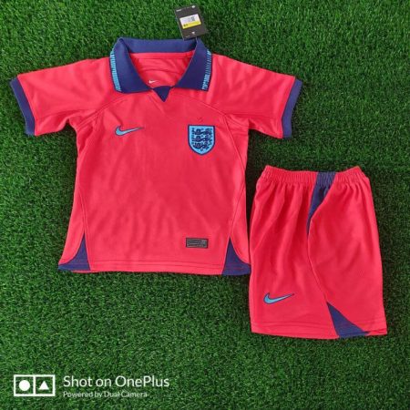 2022 FIFA World Cup England Away Football Jersey Kids Size Suit